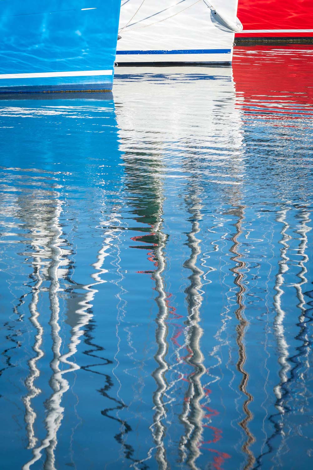 Tirage photo du port de Meschers sur Gironde