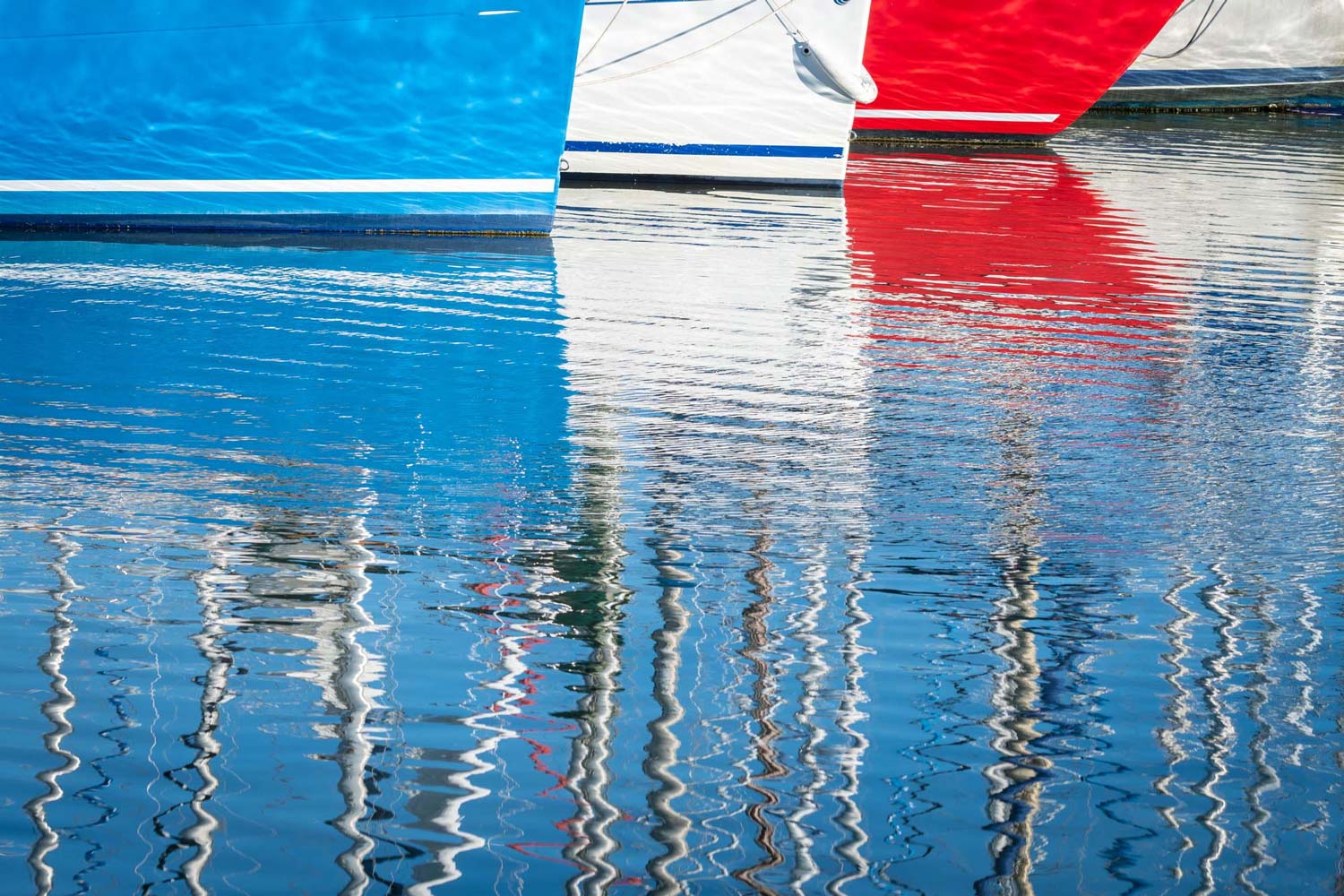 Tirage photo du port de Meschers sur Gironde