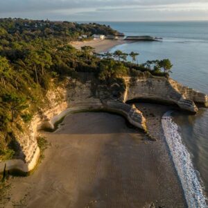 Plage des Vergnes à Meschers sur Gironde