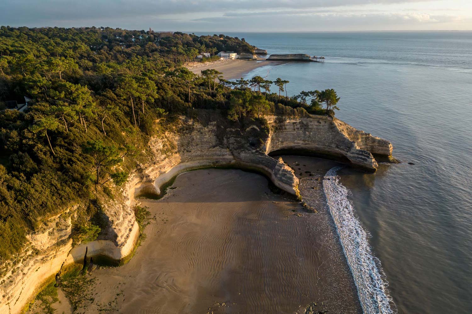 photo plage des vergnes