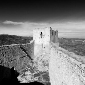 Château de Montségur – Noir & Blanc