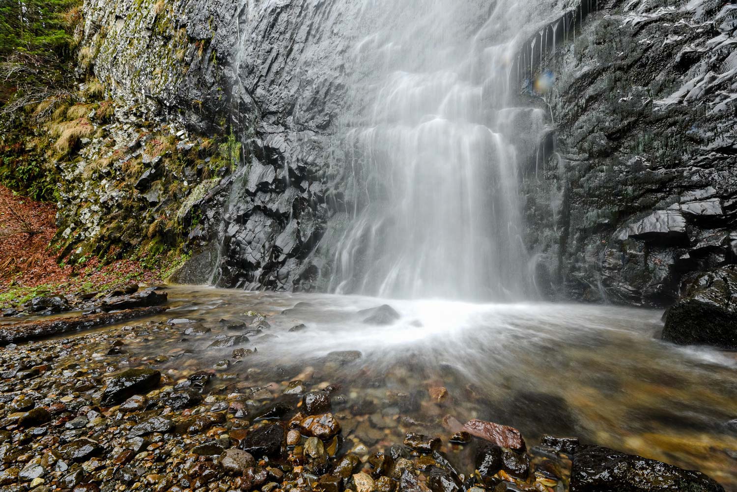 Tirage d'art de la cascade de Queureuilh